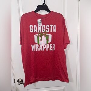 Brand new men’s size xlarge gangsta wrapper T-shirt